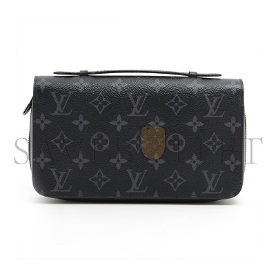 LOUIS VUITTON MONOGRAM ECLIPSE ZIPPY XL N41503  (22*13.5*4cm) 